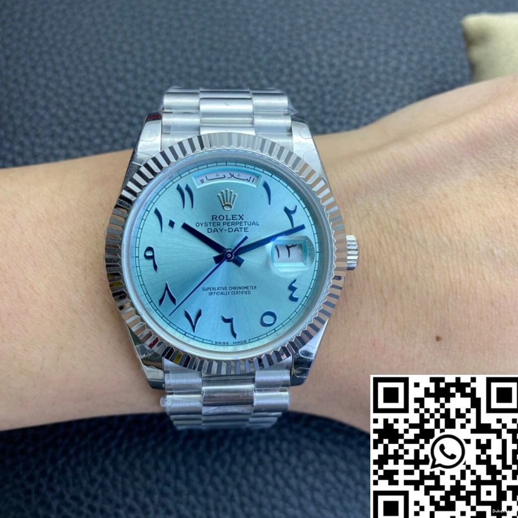 Date BP Middle Rolex Blue Day Ice Factory East Customization Dial 1125